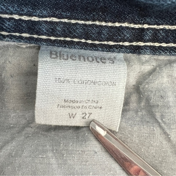 Vintage 90s Classic Jean Mini Skirt Size 27 - Picture 6 of 7